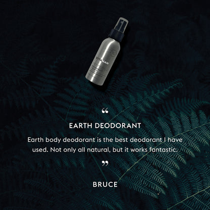 Natural Deodorant For Men (Earthy Scent)